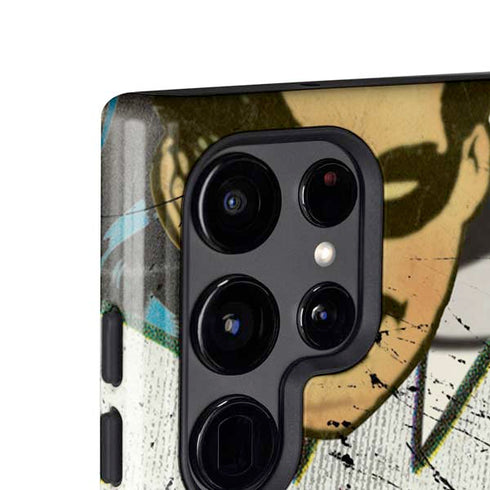 DC Comics Batman and Robin Vintage Action Pose Galaxy S25 Ultra Impact Case